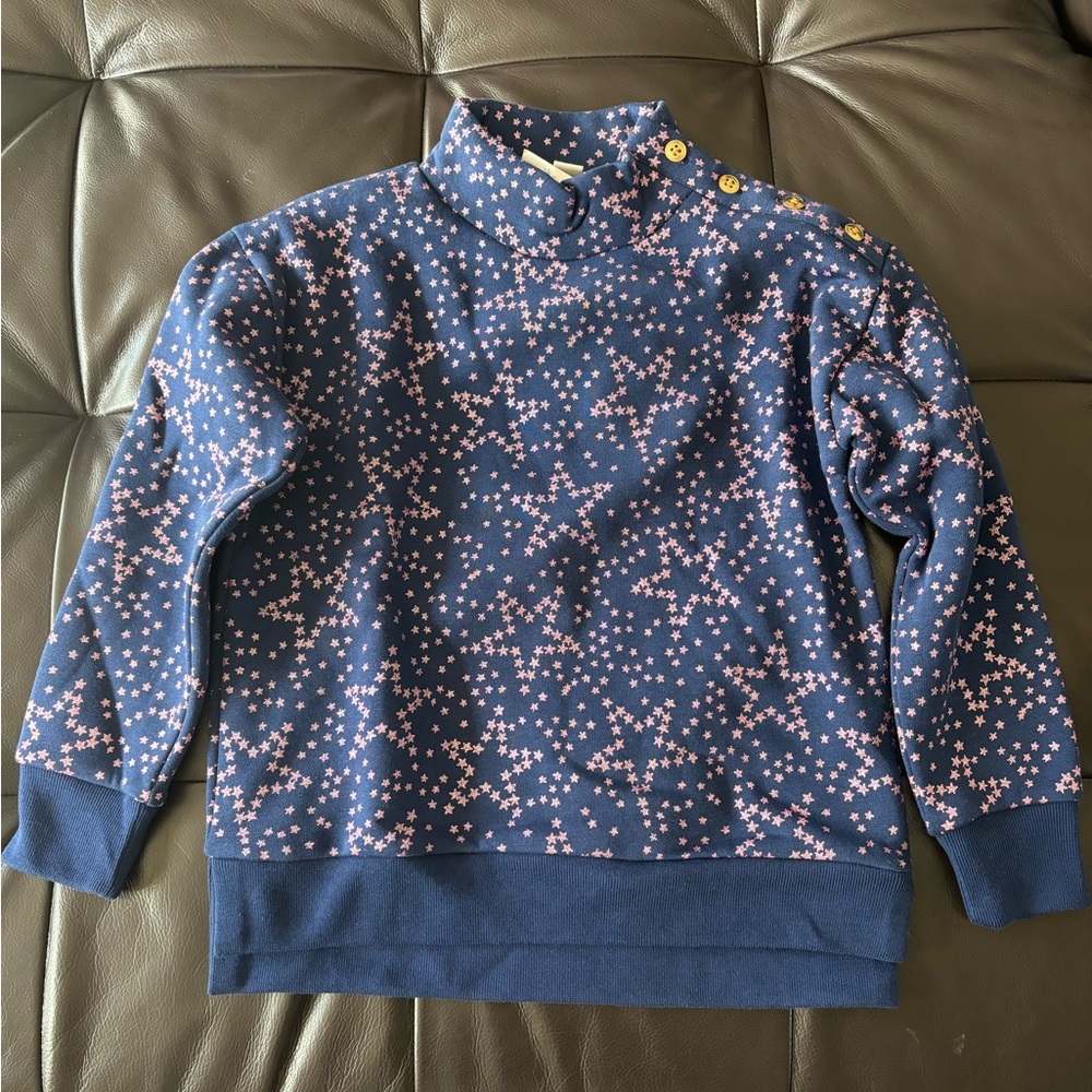 NWT Crewcuts Mockneck Sweatshirt in Fleece